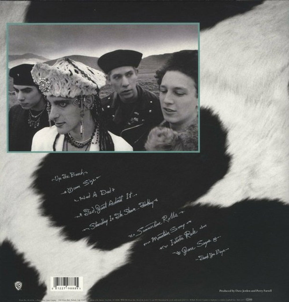 Label Disc: Jane's Addiction – Nothing's Shocking (180 Gram LP Vinyl) Vinyl LP | Relix