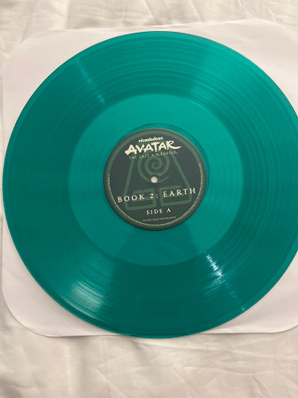 Label Disc: Jeremy Zuckerman – Avatar: The Last Airbender-Book 2: Earth - O.S.T. (LP Vinyl) Vinyl LP | Relix