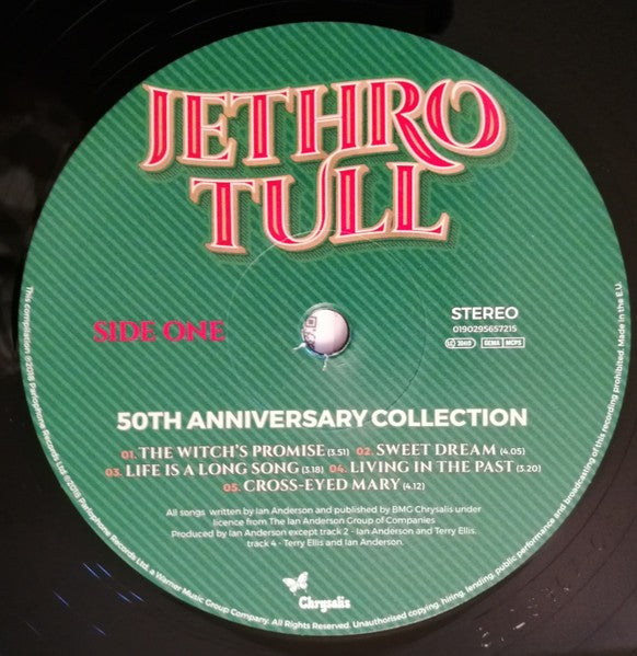Label Disc: Jethro Tull – 50th Anniversary Collection Vinyl LP | Relix