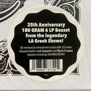 Label Disc: Jimmy Page & The Black Crowes – Live at the Greek (6 LP boxed set) Vinyl LP | Relix