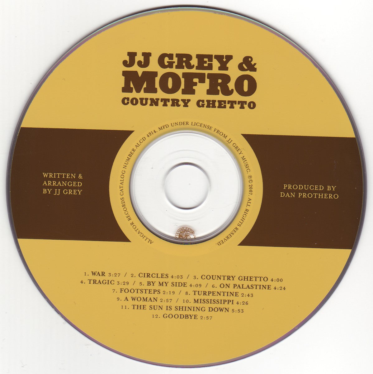 Label Disc: JJ Grey & Mofro – Country Ghetto CD | Relix