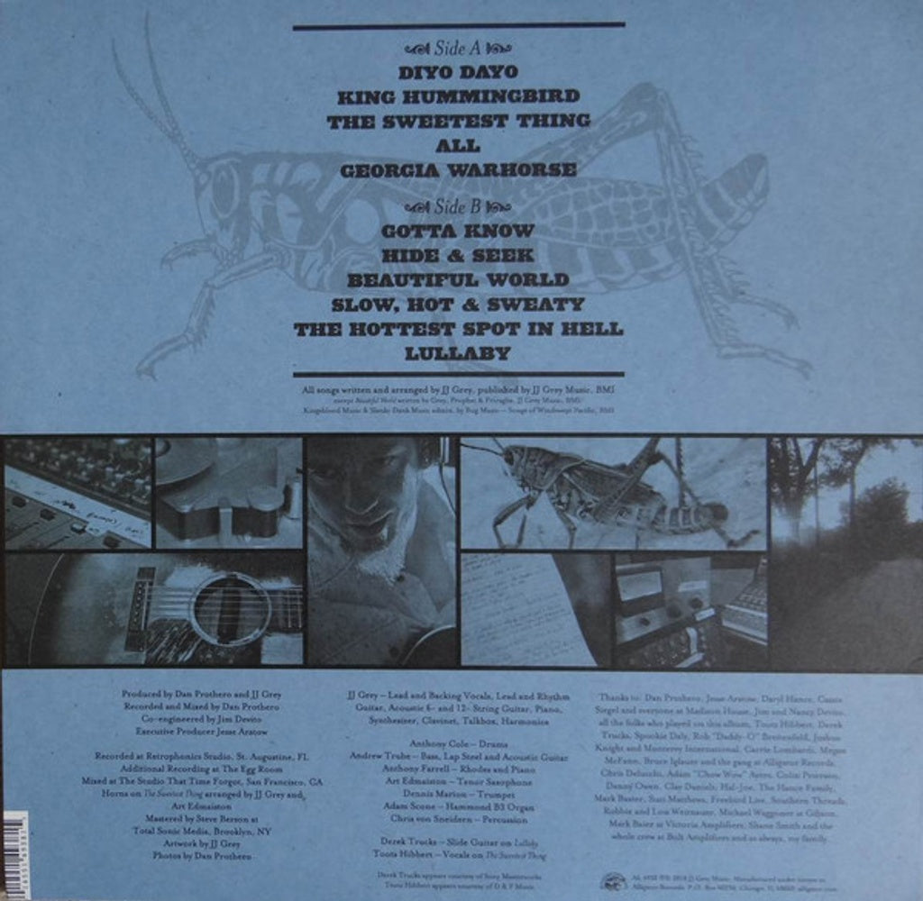 Label Disc: JJ Grey & Mofro – Georgia Warhorse (180 Gram LP Vinyl) Vinyl LP | Relix