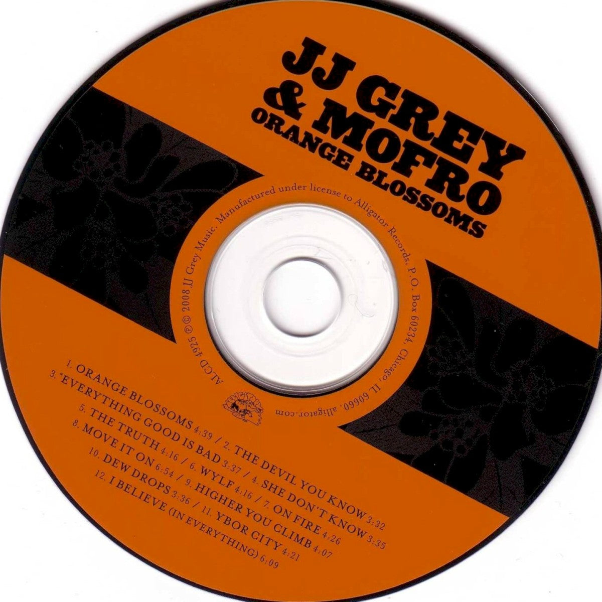 Label Disc: JJ Grey & Mofro – Orange Blossoms CD | Relix