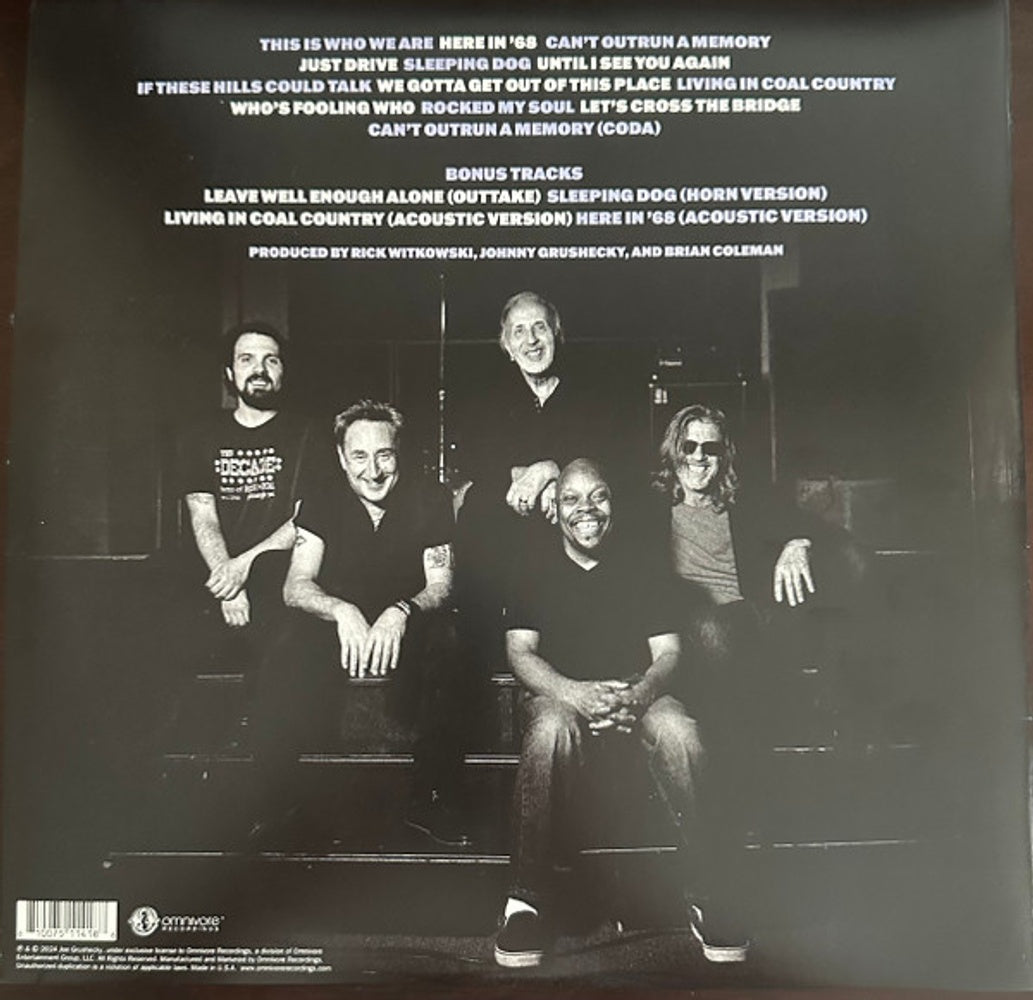 Label Disc: Joe Grushecky  & Houserockers – Cant Outrun A Memory Vinyl LP | Relix
