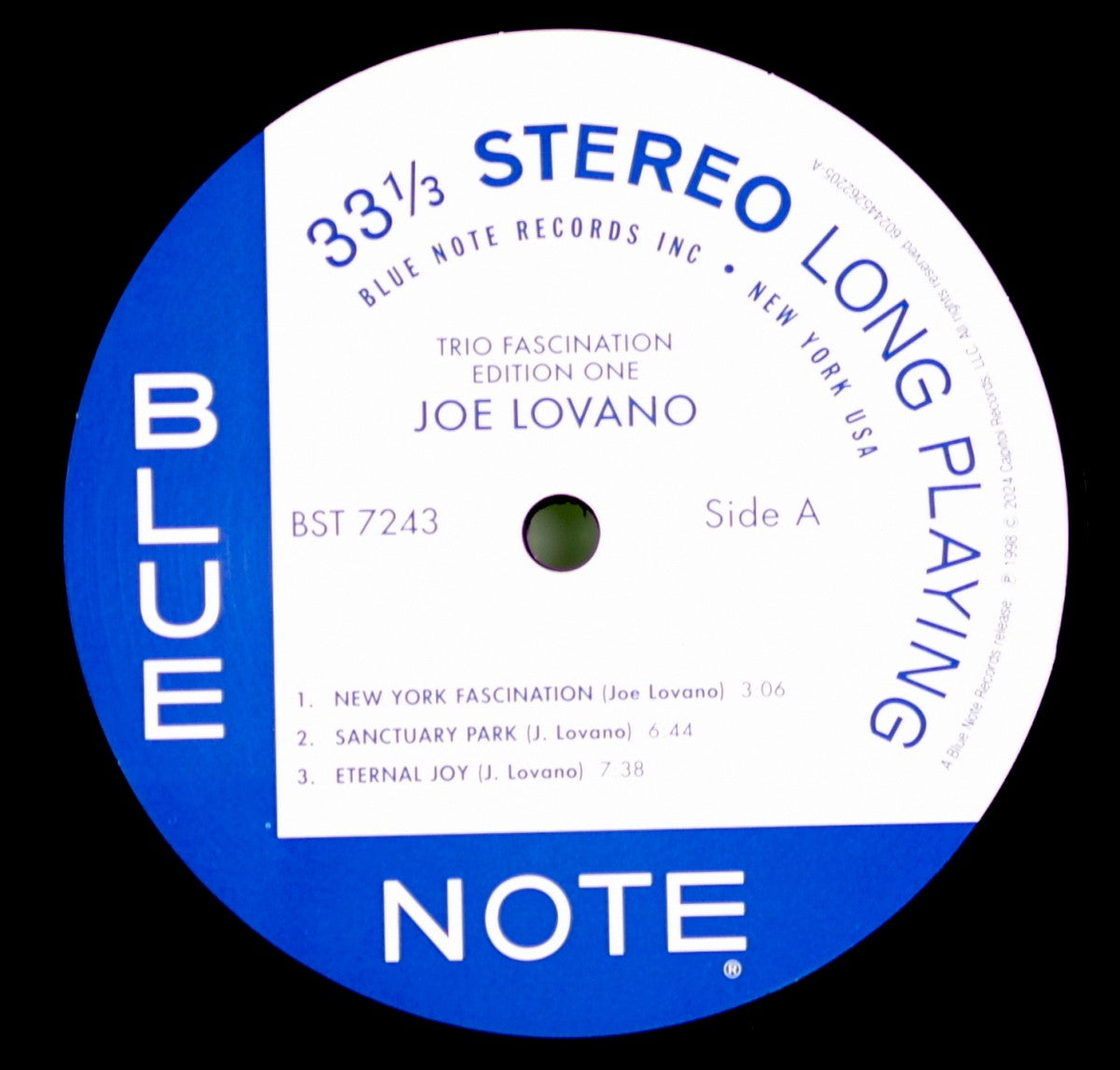 Label Disc: Joe Lovano – Trio Fascination (Blue Note Tone Poet Series LP Vinyl) Vinyl LP | Relix
