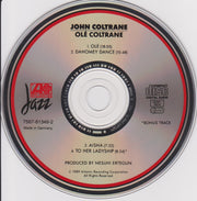 Label Disc: John Coltrane – Ole Coltrane CD | Relix