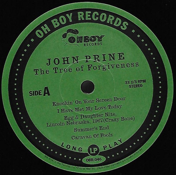 Label Disc: John Prine – The Tree Of Forgiveness Vinyl LP | Relix