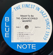 Label Disc: John Scofield – Meant To Be (Blue Note Classic Vinyl Edition) Vinyl LP | Relix