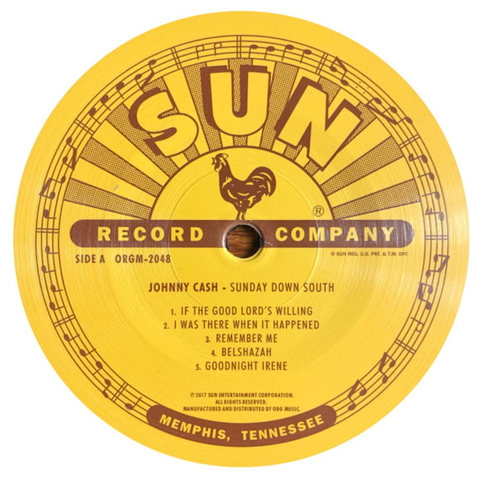 Label Disc: Johnny Cash and Jerry Lee Lewis – Sunday Down South Vinyl LP | Relix
