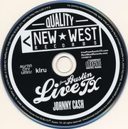 Label Disc: Johnny Cash – Live from Austin TX CD | Relix