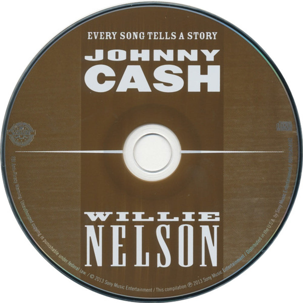 Label Disc: Johnny Cash / Nelson,Willie – Every Song Tells a Story CD | Relix