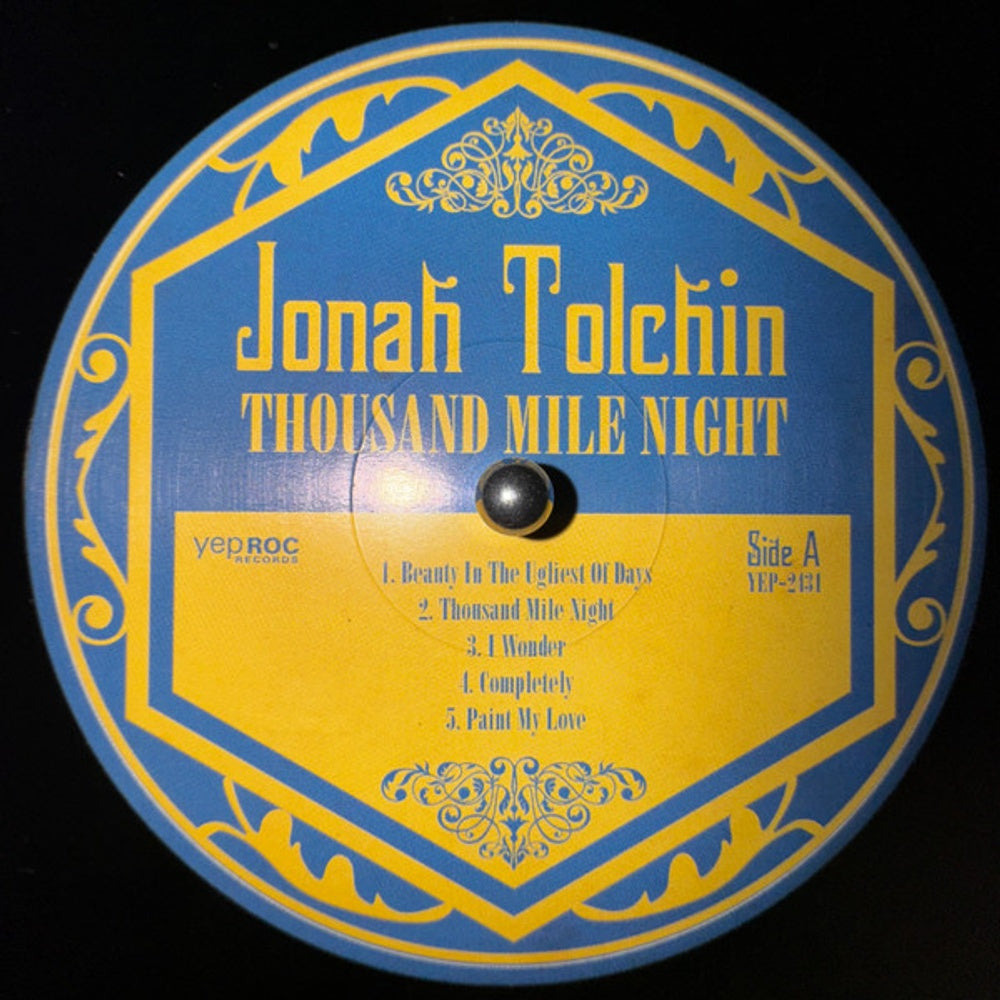 Label Disc: Jonah Tolchin – Thousand Mile Night Vinyl LP | Relix