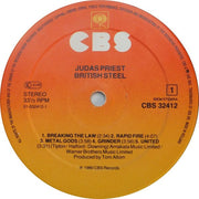 Label Disc: Judas Priest – British Steel Vinyl LP | Relix