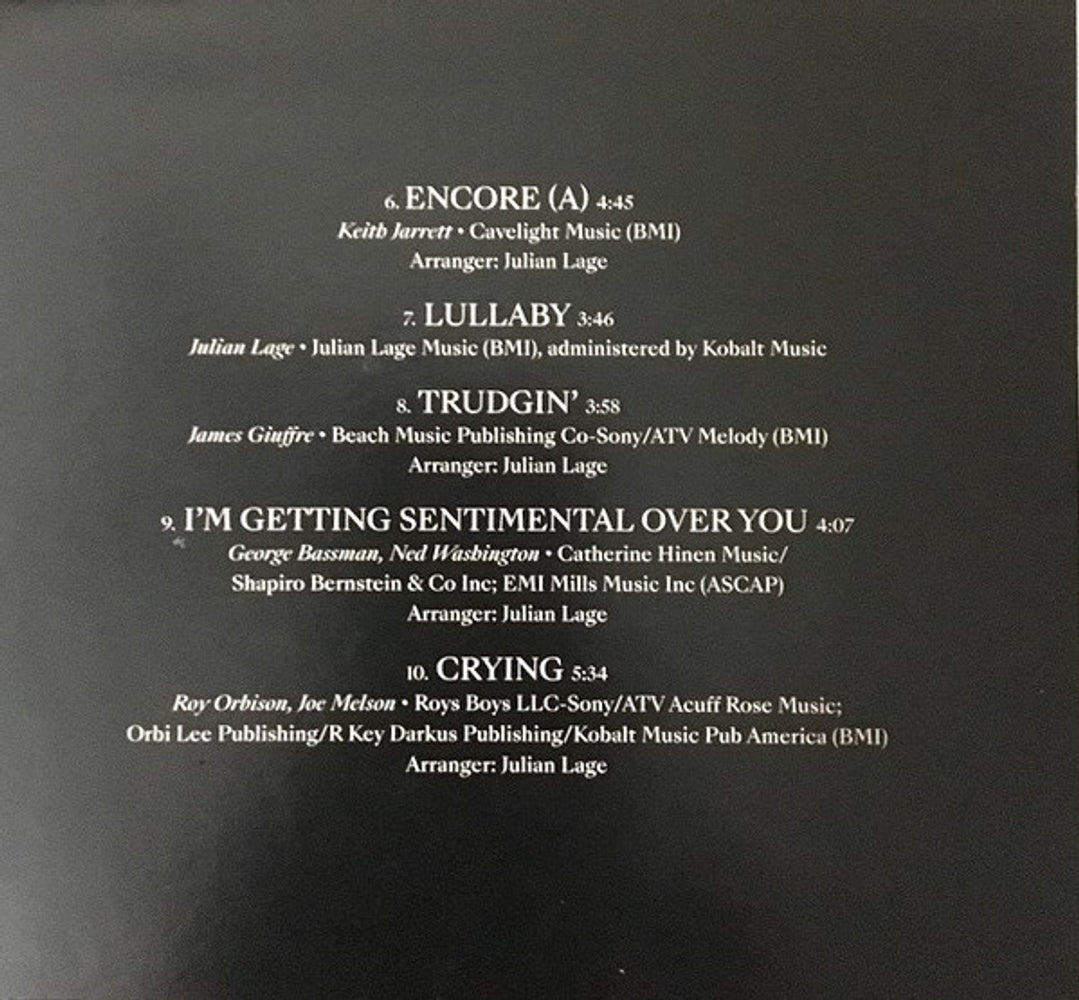 Label Disc: Julian Lage – Love Hurts CD | Relix