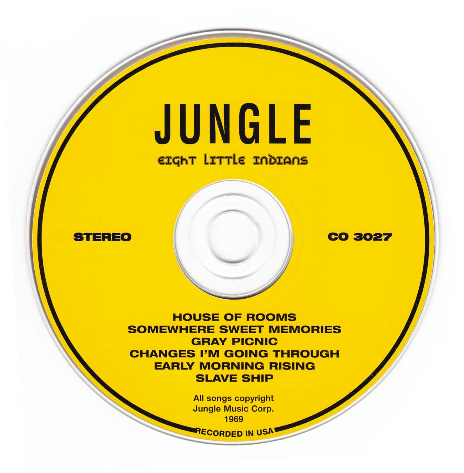Label Disc: Jungle – Jungle CD | Relix