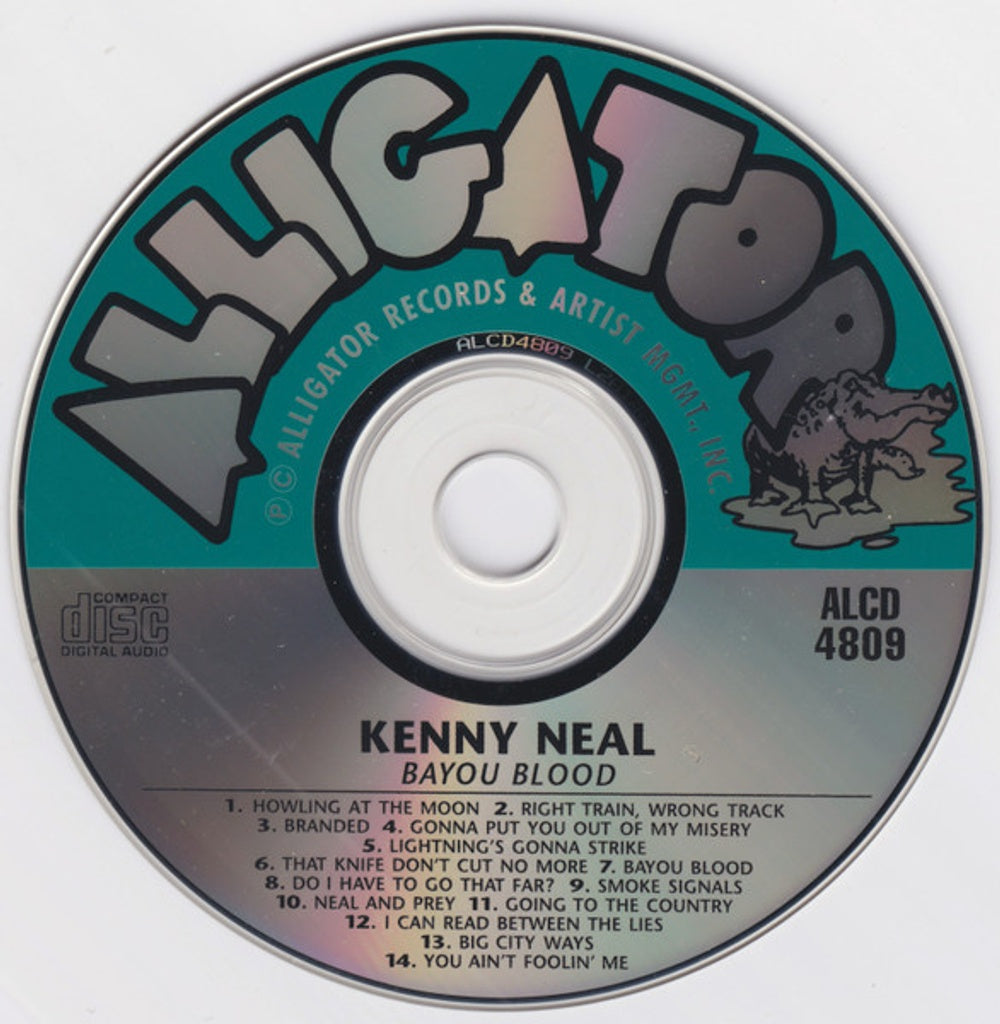 Label Disc: Kenny Neal – Bayou Blood CD | Relix