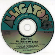 Label Disc: Kenny Neal – Walking on Fire CD | Relix