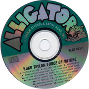 Label Disc: Koko Taylor – Force of Nature CD | Relix