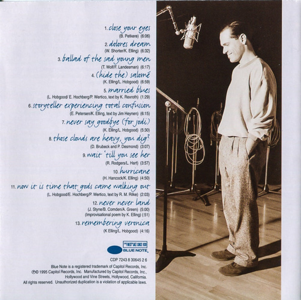 Label Disc: Kurt Elling – Close Your Eyes CD | Relix