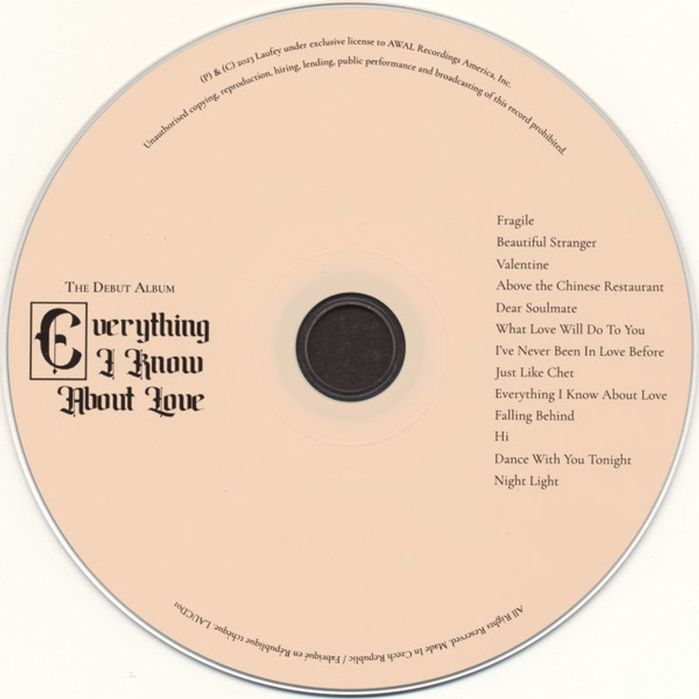 Label Disc: Laufey – Everything I Know About Love (CD) CD | Relix