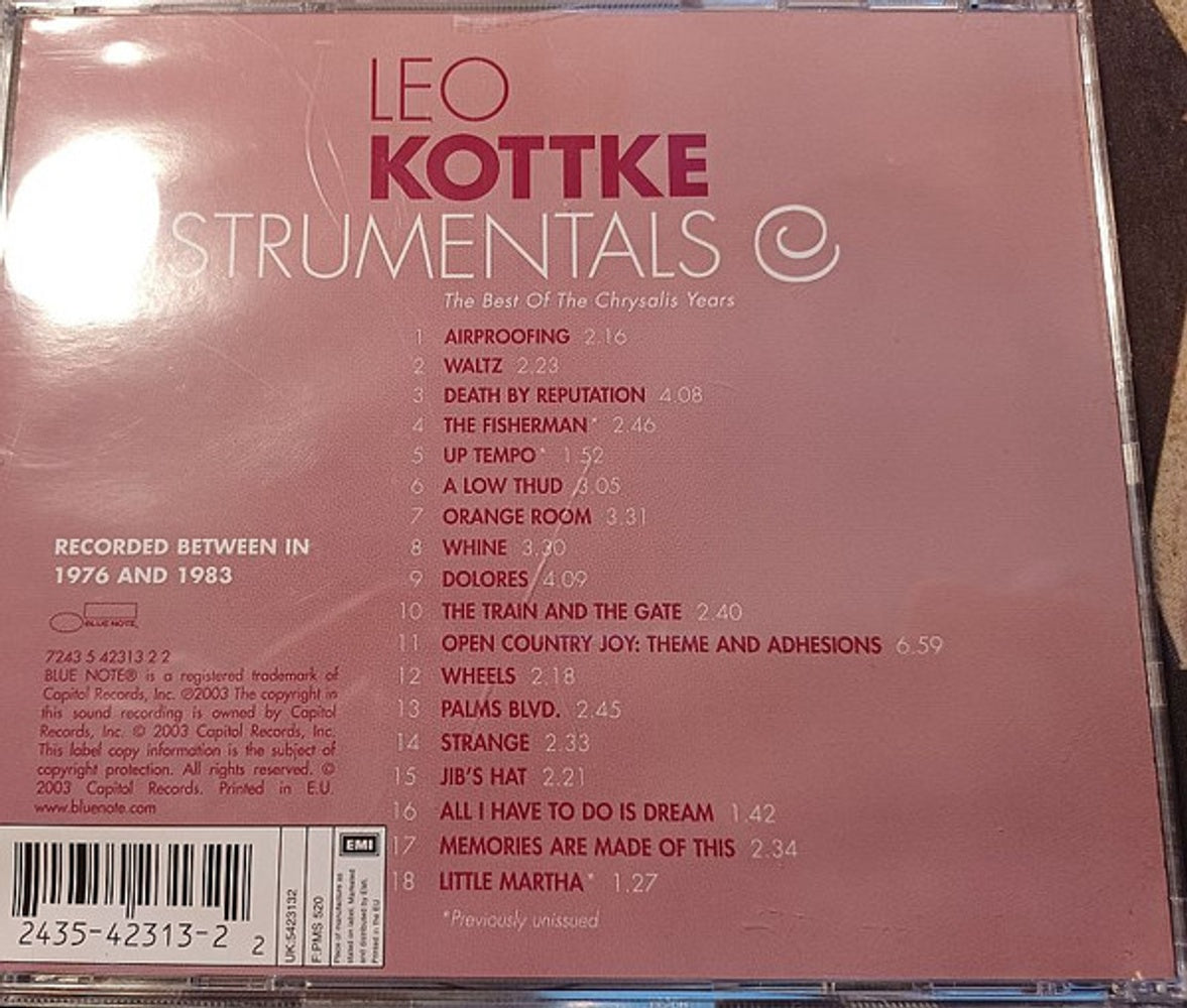 Label Disc: Leo Kottke – The Best Of The Chrysalis Years CD | Relix