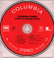Label Disc: Leonard Cohen – Songs of Leonard Cohen CD | Relix