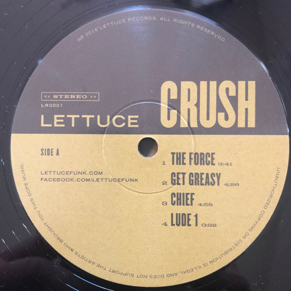Label Disc: Lettuce – Crush Vinyl LP | Relix