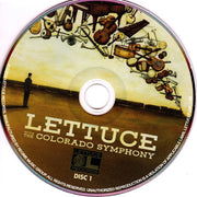 Label Disc: Lettuce – Lettuce with the Colorado Symphony (Digipack CD) CD | Relix