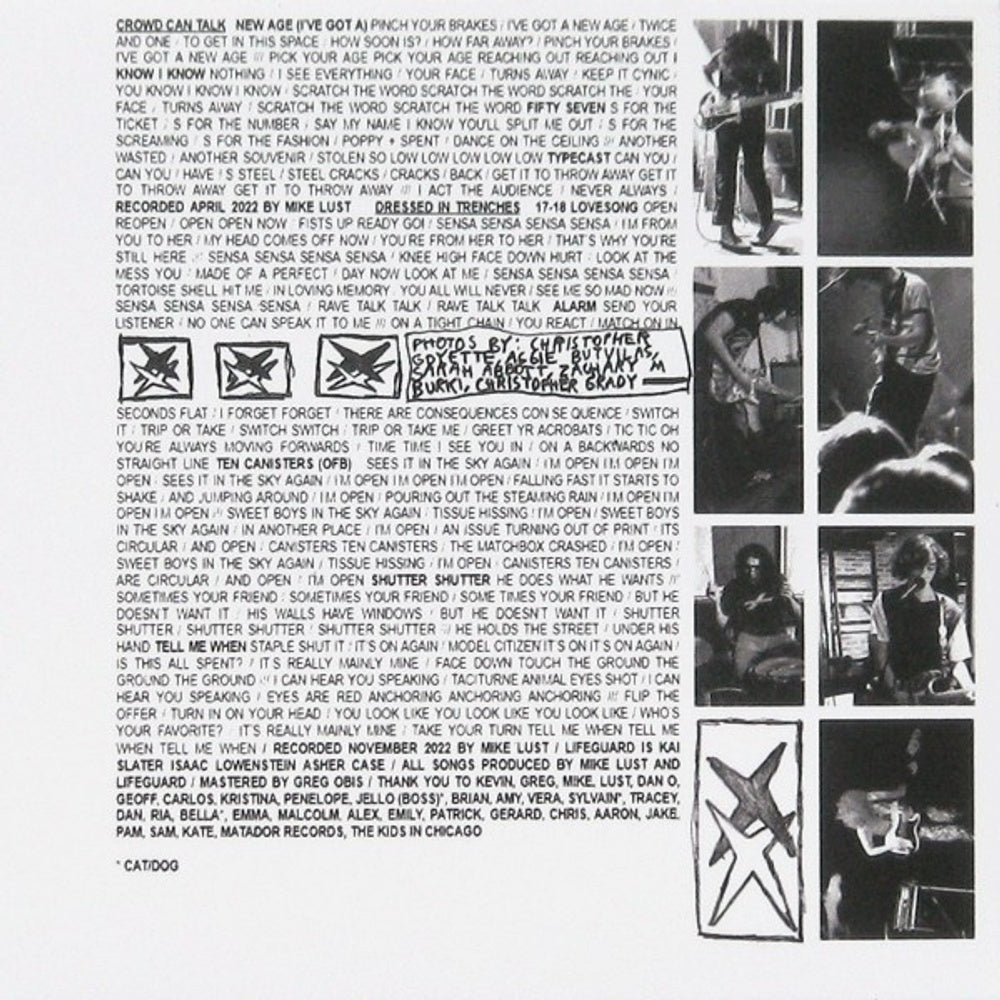 Label Disc: Lifeguard – Crowd Can Talk / Dressed In Trenches CD | Relix