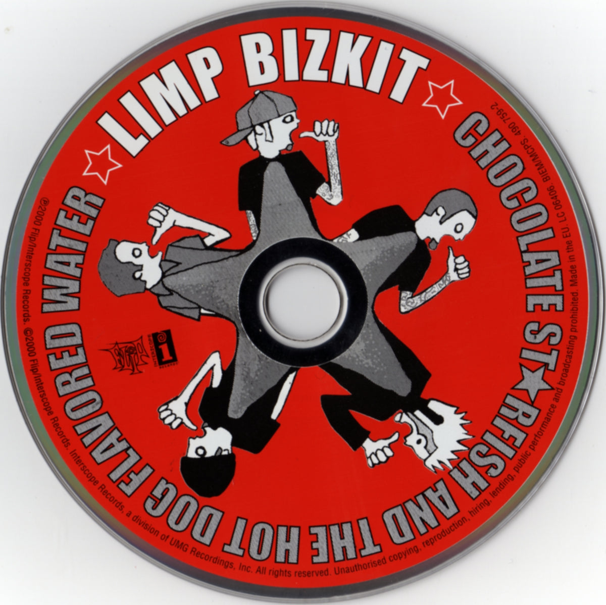 Label Disc: Limp Bizkit – Chocolate Starfish and The Hotdog Flavored Water (CD) CD | Relix