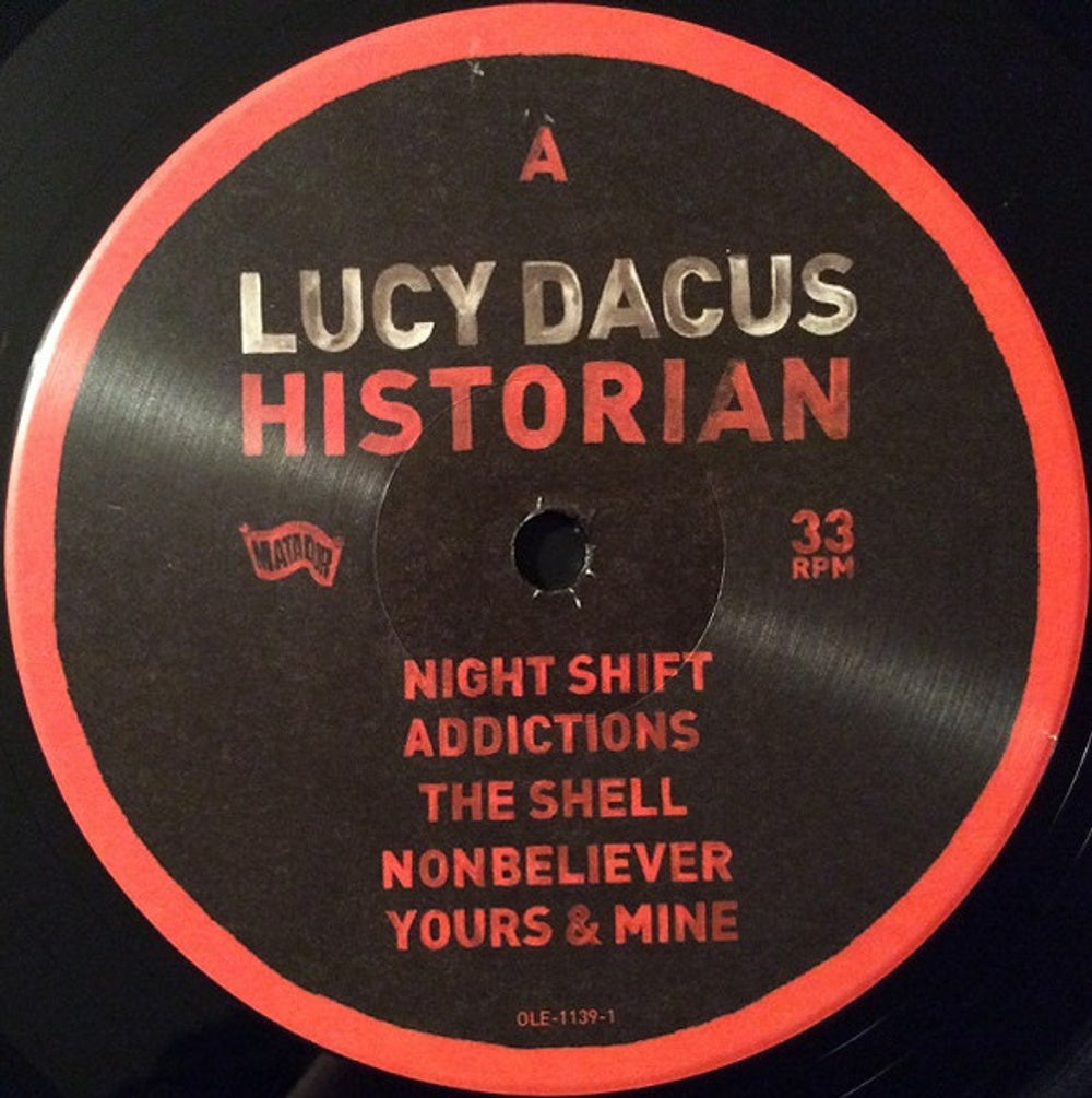 Label Disc: Lucy Dacus – Historian Vinyl LP | Relix