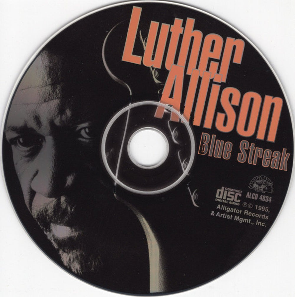 Label Disc: Luther Allison – Blue Streak CD | Relix