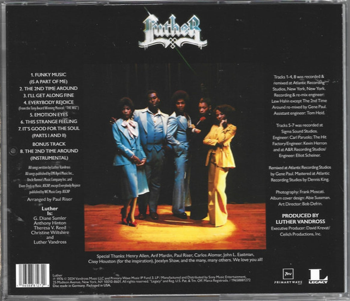 Label Disc: Luther (CD) CD | Relix