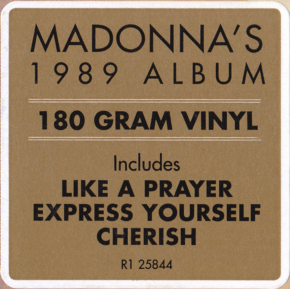Label Disc: Madonna – Like A Prayer (Limited Edition LP Vinyl) Vinyl LP | Relix