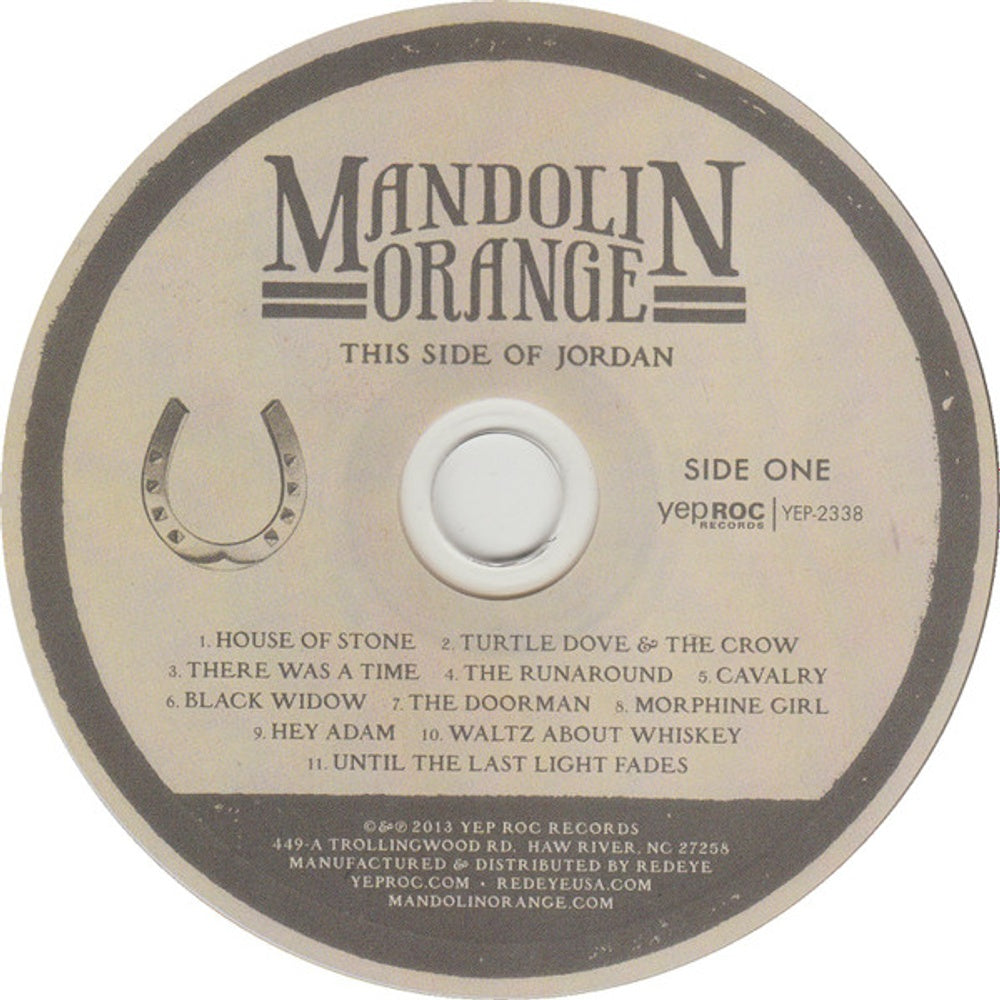 Label Disc: Mandolin Orange – This Side of Jordan CD | Relix