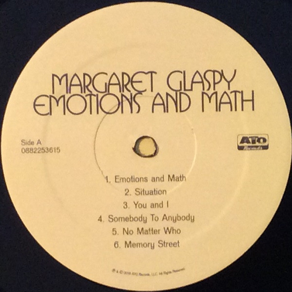 Label Disc: Margaret Glaspy – Emotions And Math Vinyl LP | Relix