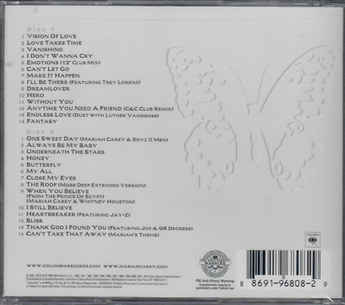 Label Disc: Mariah Carey – The Essential Mariah Carey CD | Relix