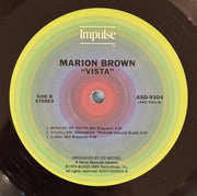 Label Disc: Marion Brown – Vista (Verve By Request Series, 180 Gram LP Vinyl) Vinyl LP | Relix