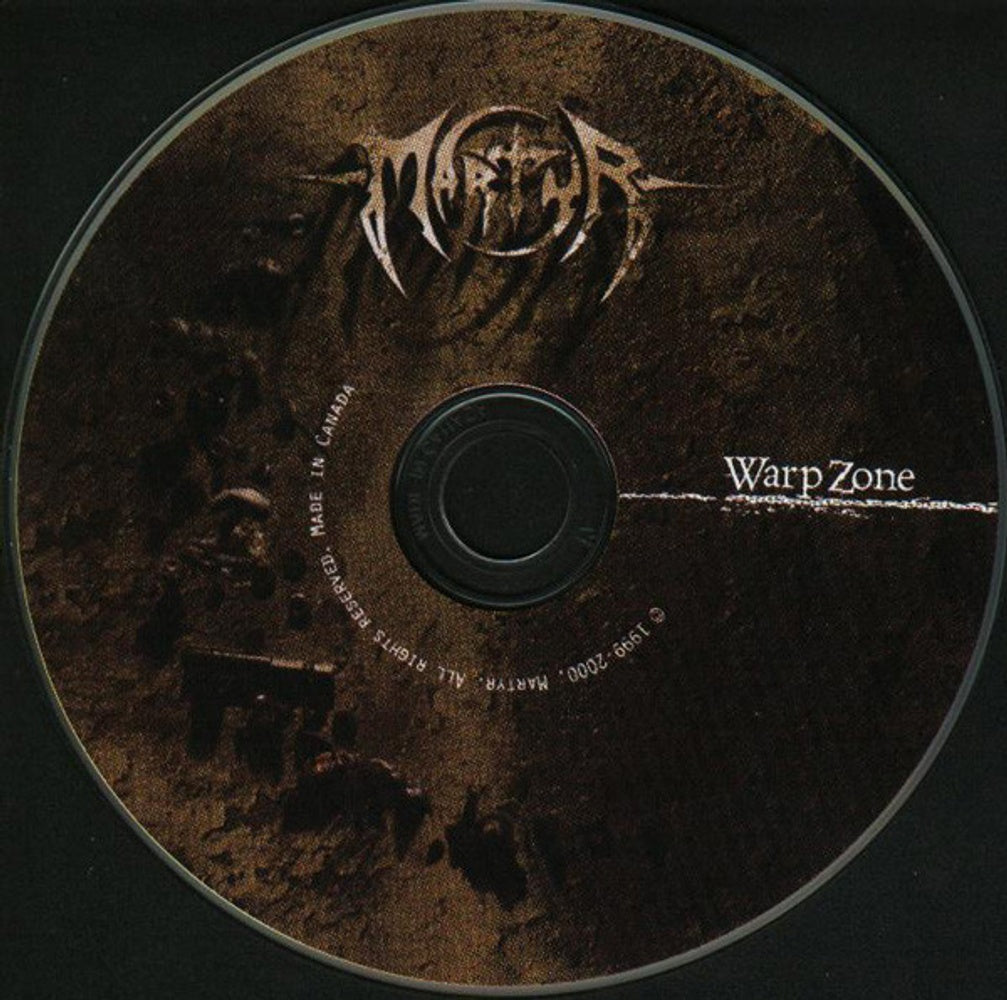 Label Disc: Martyr – Warp Zone CD | Relix