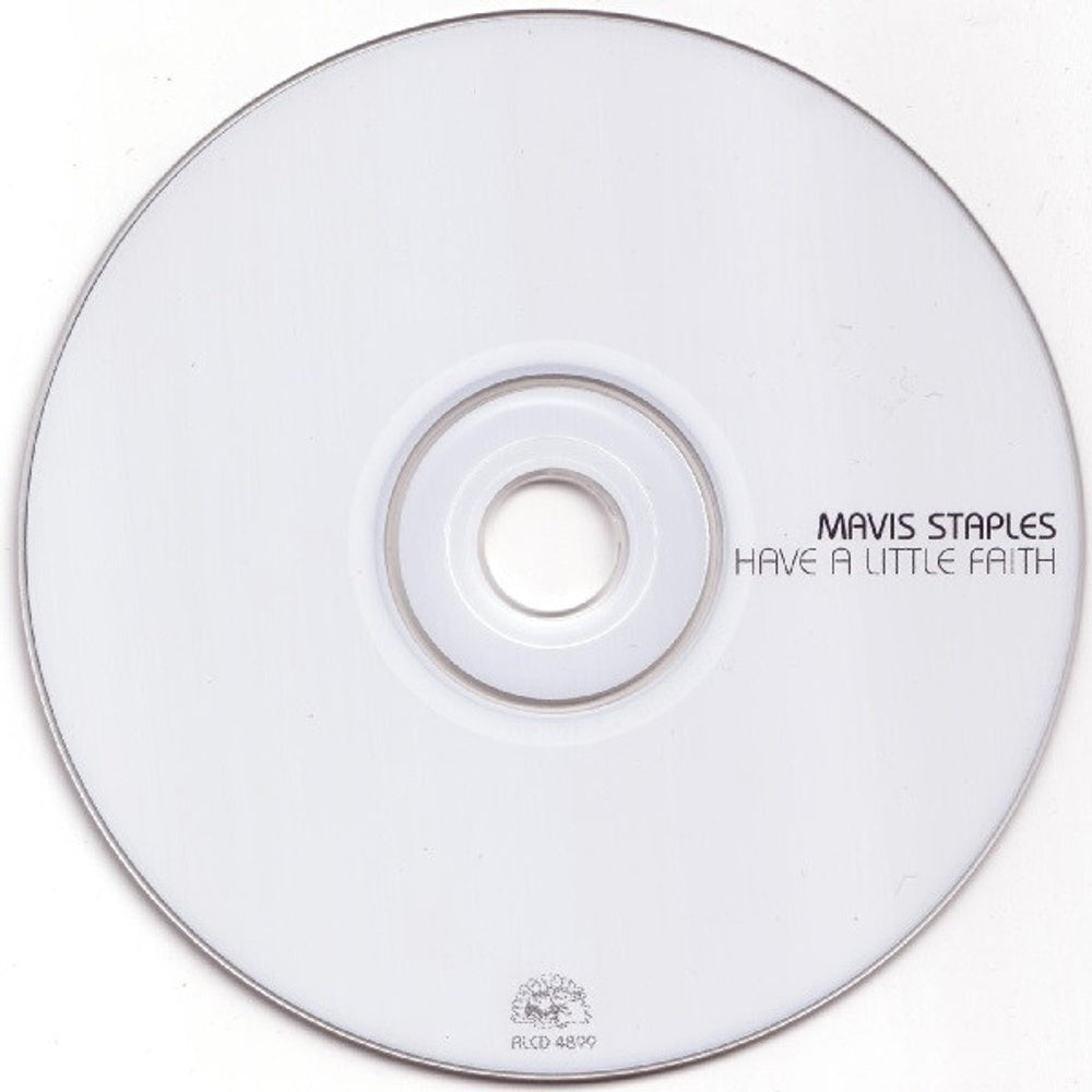Label Disc: Mavis Staples – Have a Little Faith CD | Relix