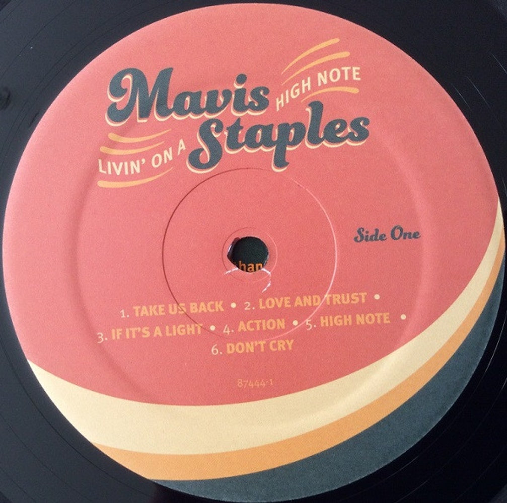 Label Disc: Mavis Staples – Livin' On A High Note Vinyl LP | Relix