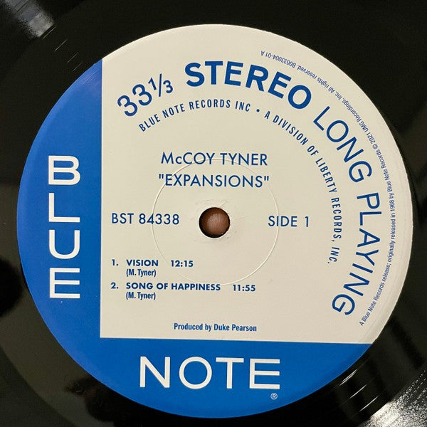 Label Disc: McCoy Tyner – Expansions: Blue Note Tone Poet Series Vinyl LP | Relix