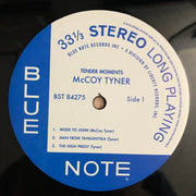 Label Disc: McCoy Tyner – Tender Moments (Blue Note Tone Poet Series LP Vinyl) Vinyl LP | Relix