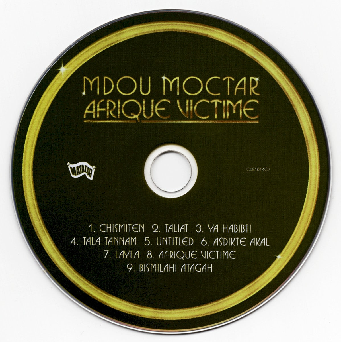 Label Disc: Mdou Moctar – Afrique Victime Vinyl LP | Relix