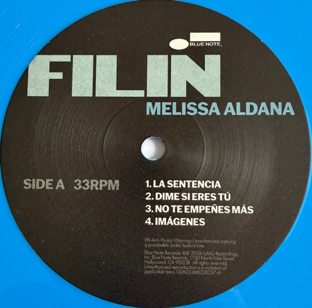 Label Disc: Melissa Aldana – Filin Vinyl LP | Relix