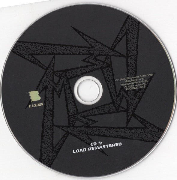 Label Disc: Metallica – Load (Remastered) - CD | Relix