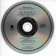 Label Disc: Metallica – Ride the Lightning CD | Relix