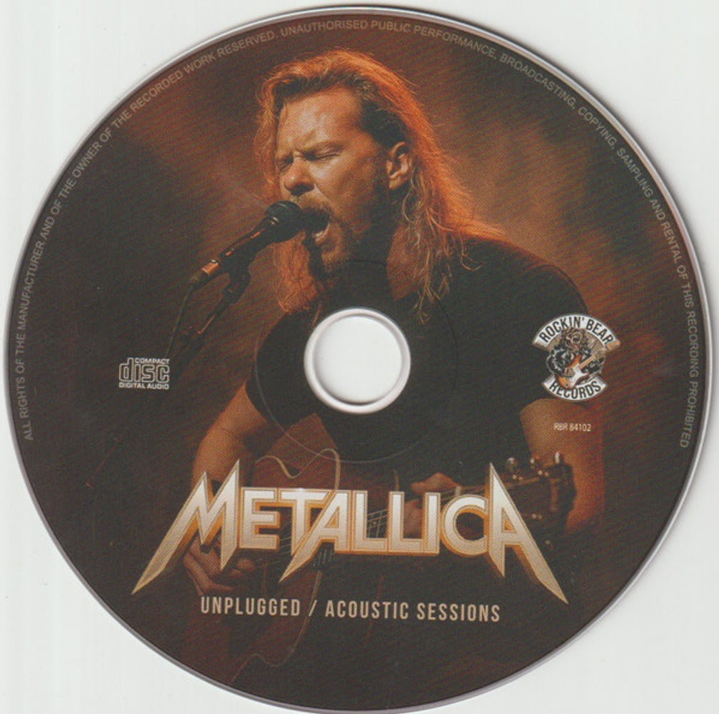 Label Disc: Metallica – Unplugged CD | Relix