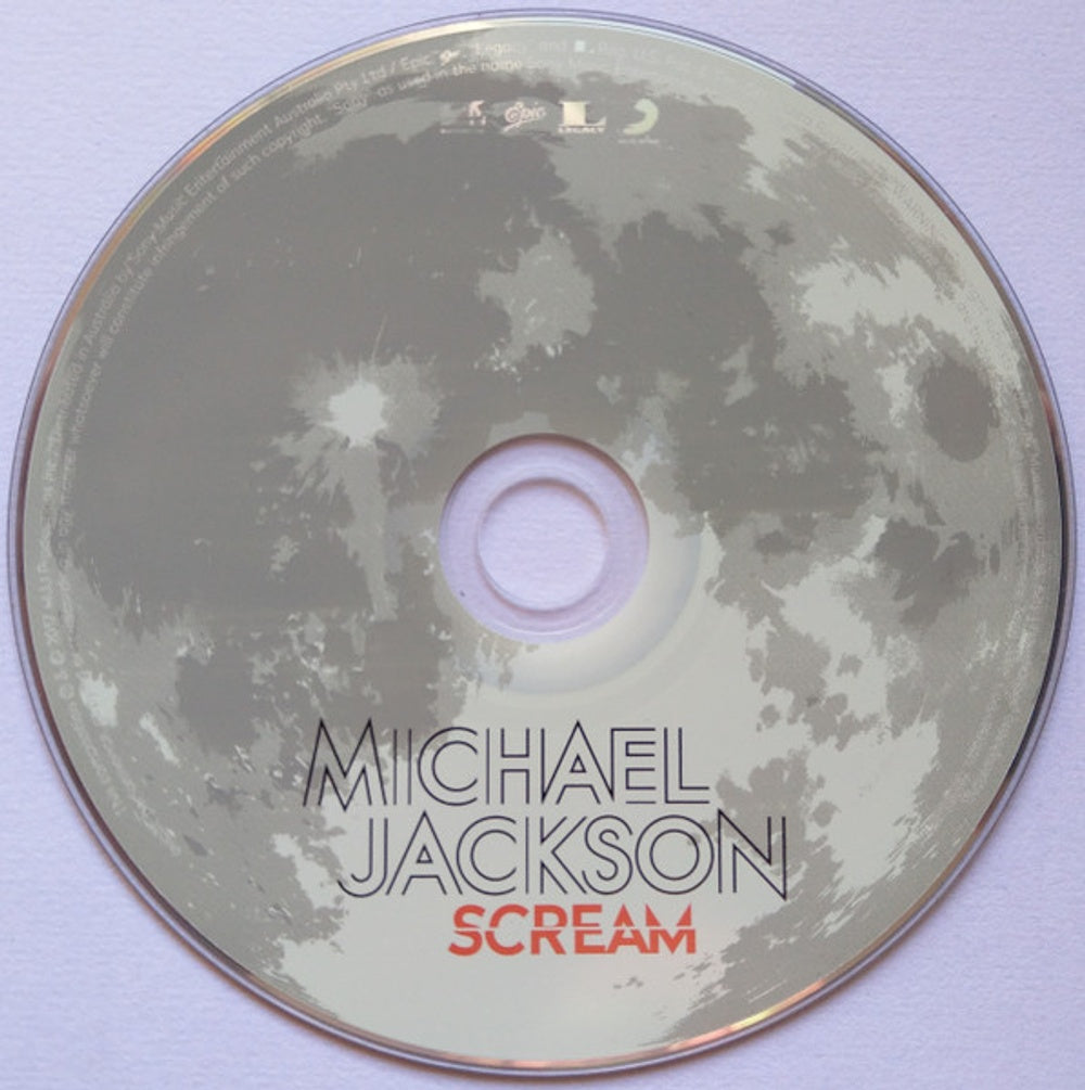 Label Disc: Michael Jackson – Scream (CD) CD | Relix