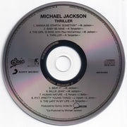 Label Disc: Michael Jackson – Thriller (CD) CD | Relix